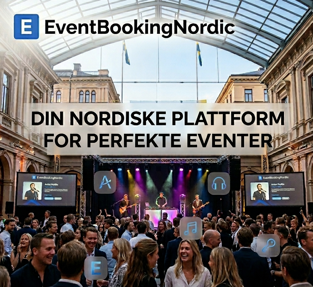 Slik booker du artister enkelt med eventbookingnordic